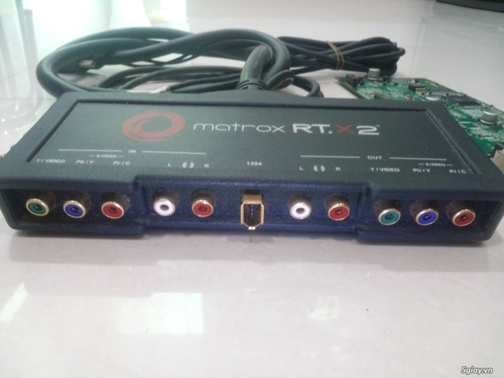 MATROX RT.X2 - card dựng phim thời gian thực chuyên nghiệp, new 99% - 1