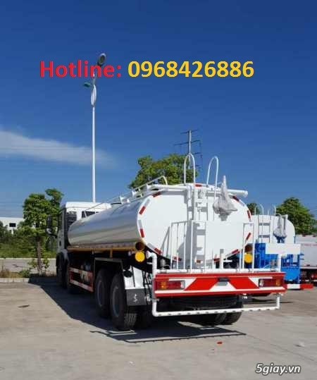 Xe phun nước, rửa đường, tưới cây 5m3, 6m3, 9m3, 12m3, 17m3 xe phun nước, xe bồn chở nước, xe xi téc - 1