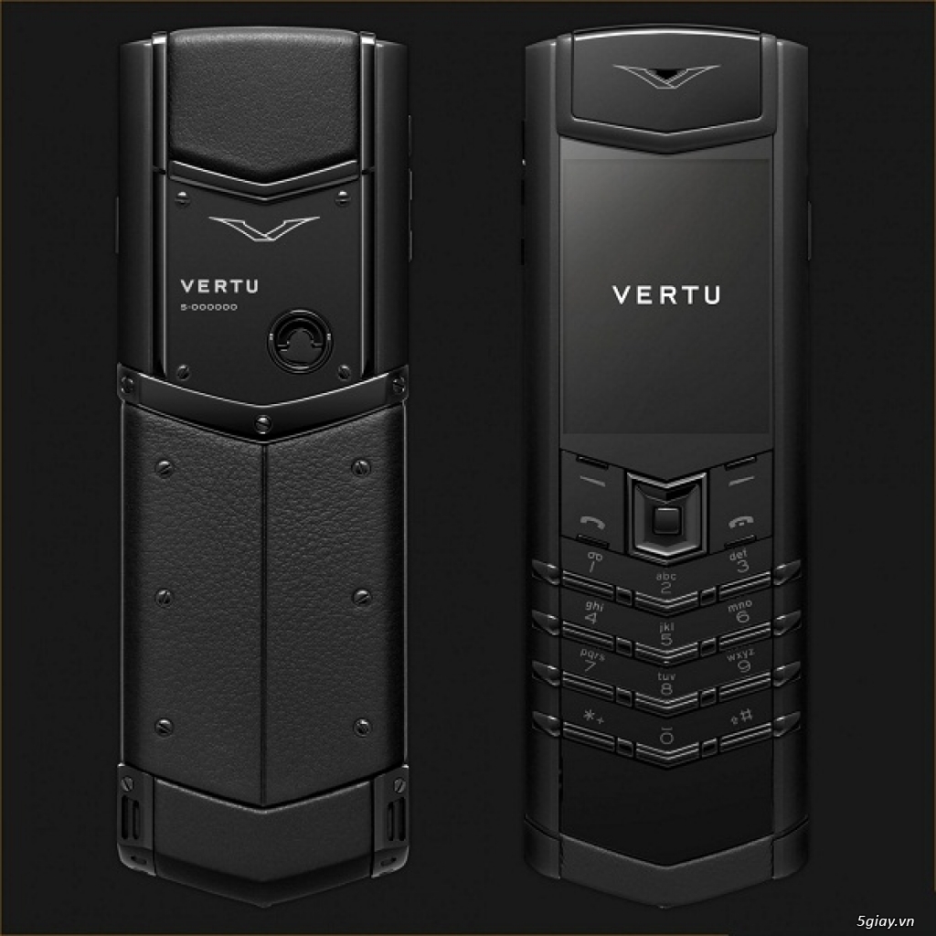 Điện Thoại Vertu Signature Black VT05 - 20120 giá tốt - 2