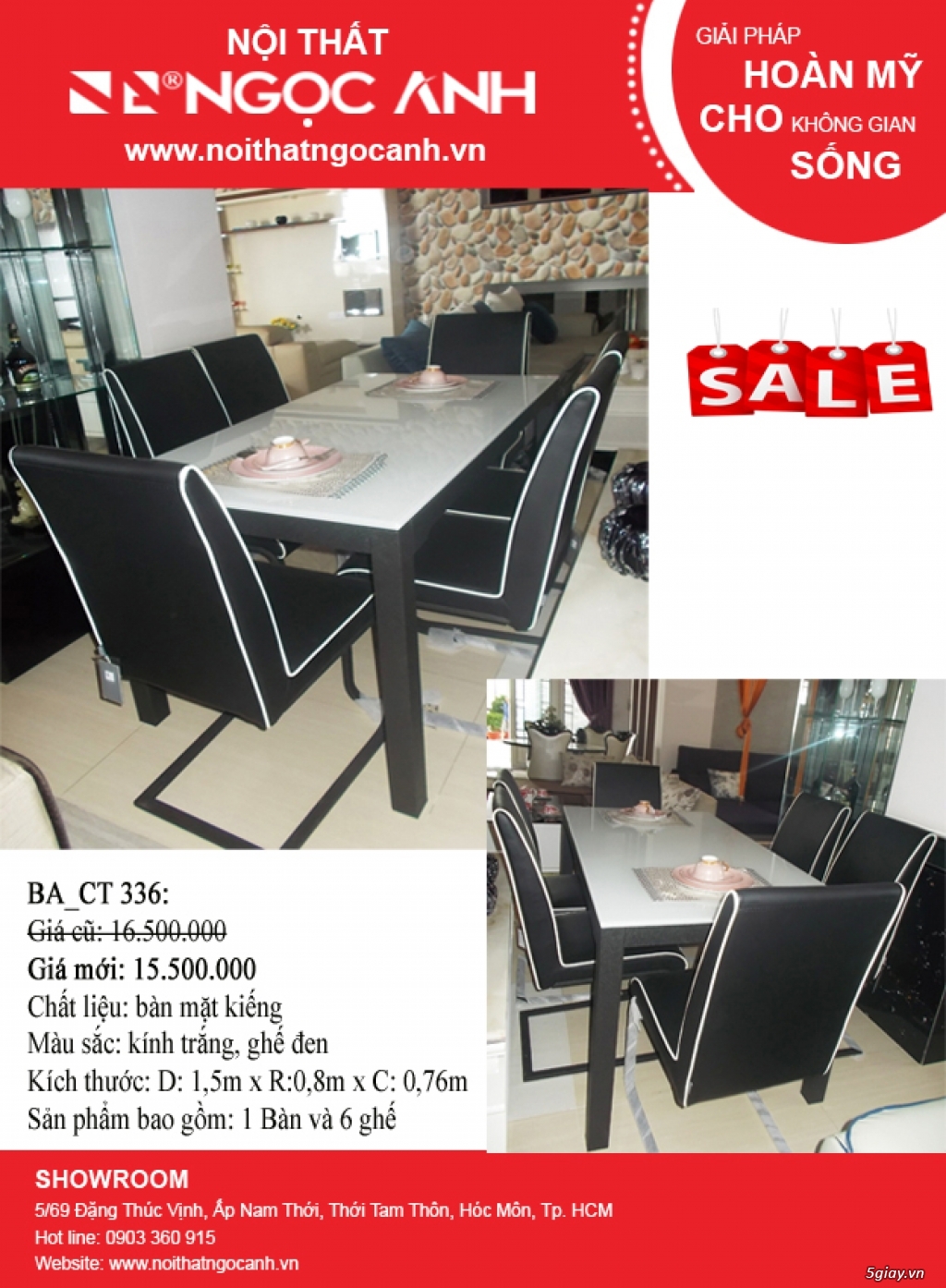 KHUYẾN MÃI: Bàn ăn kính cường lực cao cấp