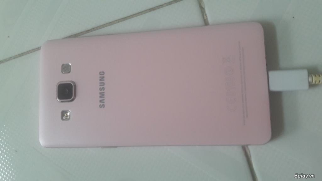 điện thoại samsung A5 hồng pink 2015, mới 98% - 1