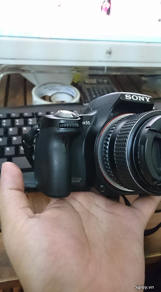 Máy ảnh sony A55 và lens kit 18-70 - 5