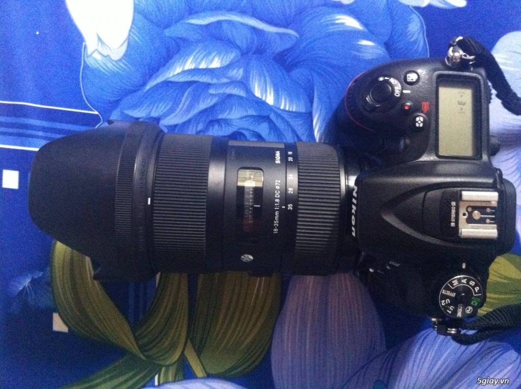 Nikon D7100 + sigma 18-35 f1.8 ra đi - 1