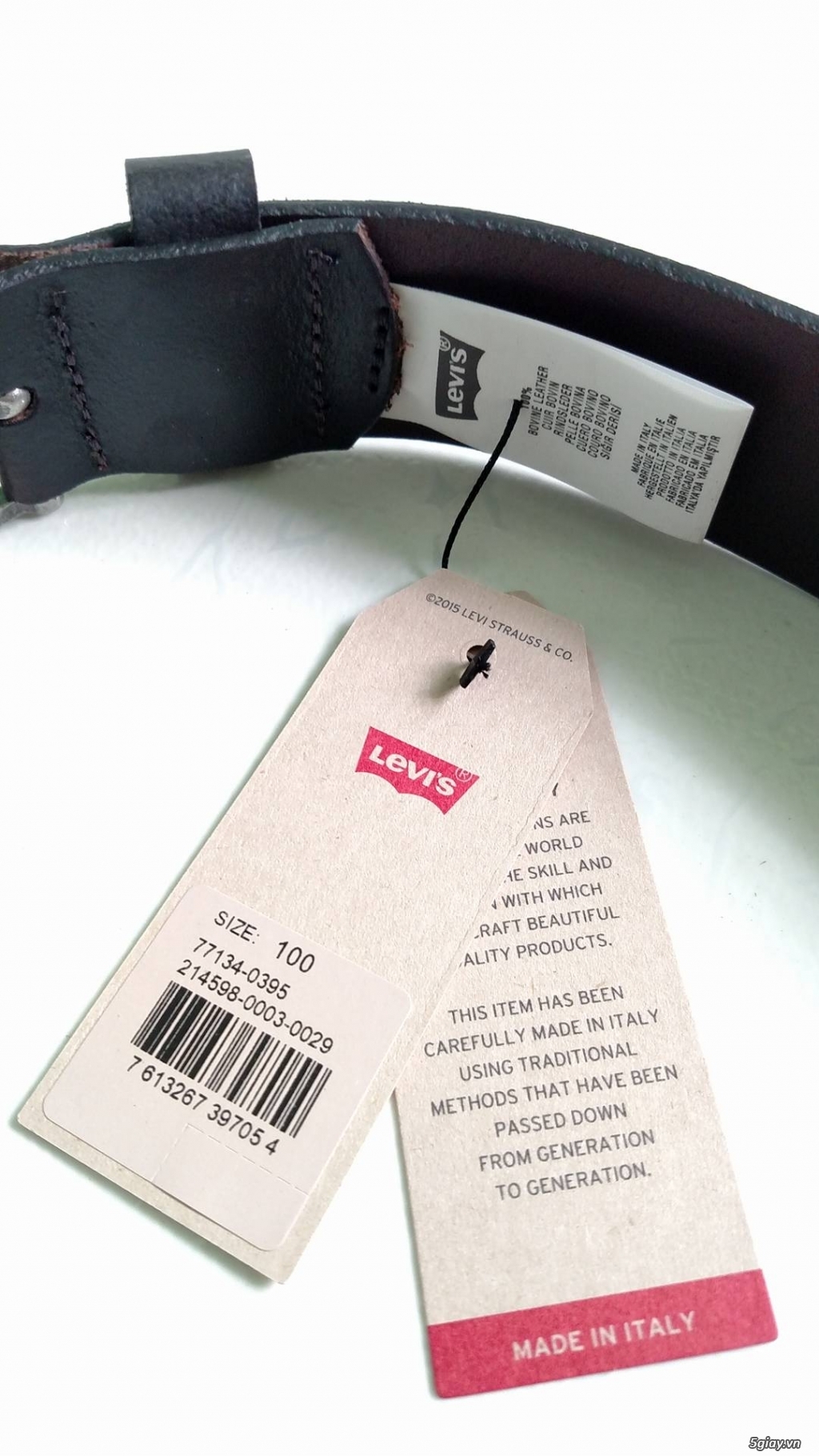 Thắt lưng Levis, made in Italia - 2
