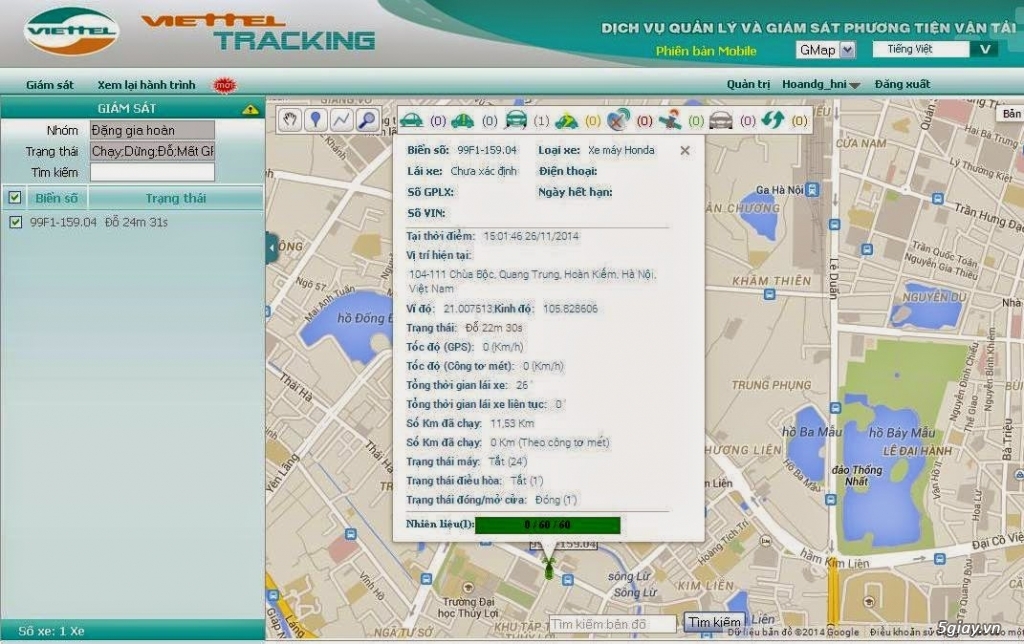 Thiết bị giám sát hành trình Vtracking cho Oto của Viettel - 1