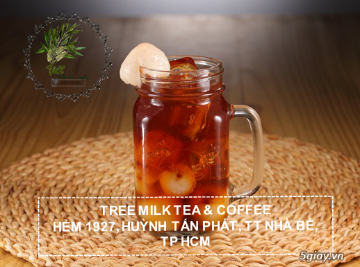 Trà vải TREE milk tea & coffee - 1