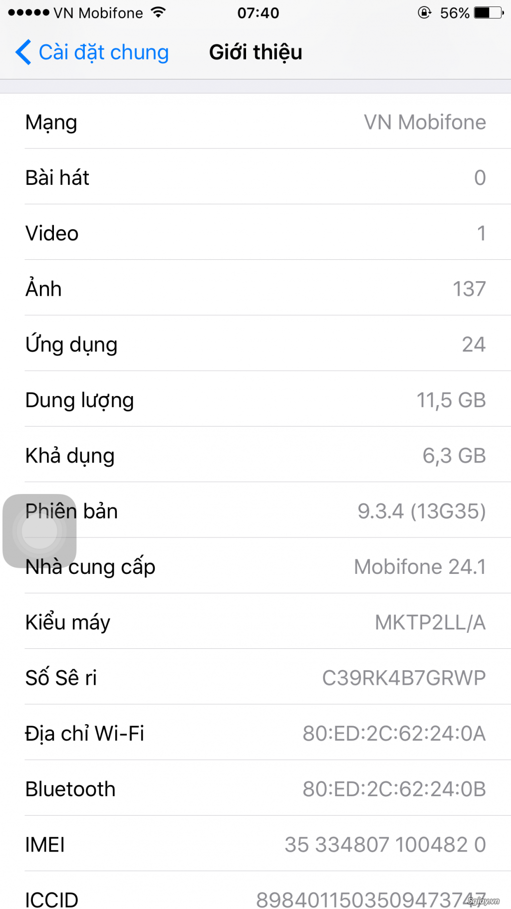 Iphone 6s plus rose gold 16gb