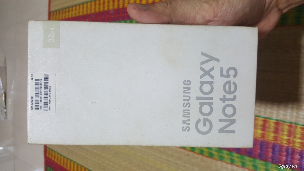 bán Samsung galaxy note 5 32gb màu gold chính hãng - 4