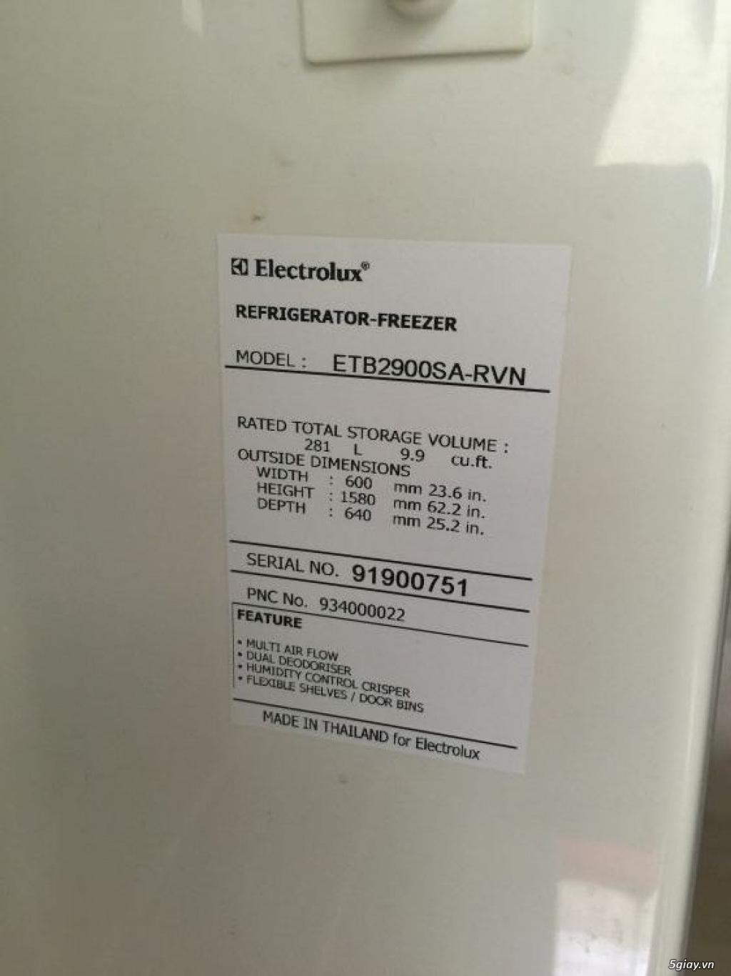 Bán tủ lạnh 290 lít - 3