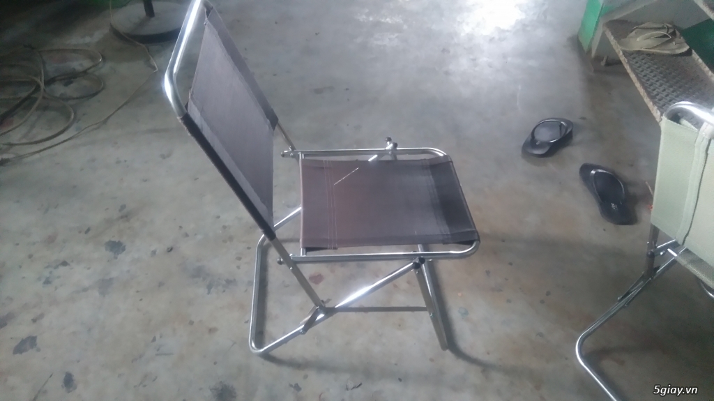 Bán ghế xếp inox (du lịch, câu cá) - 1