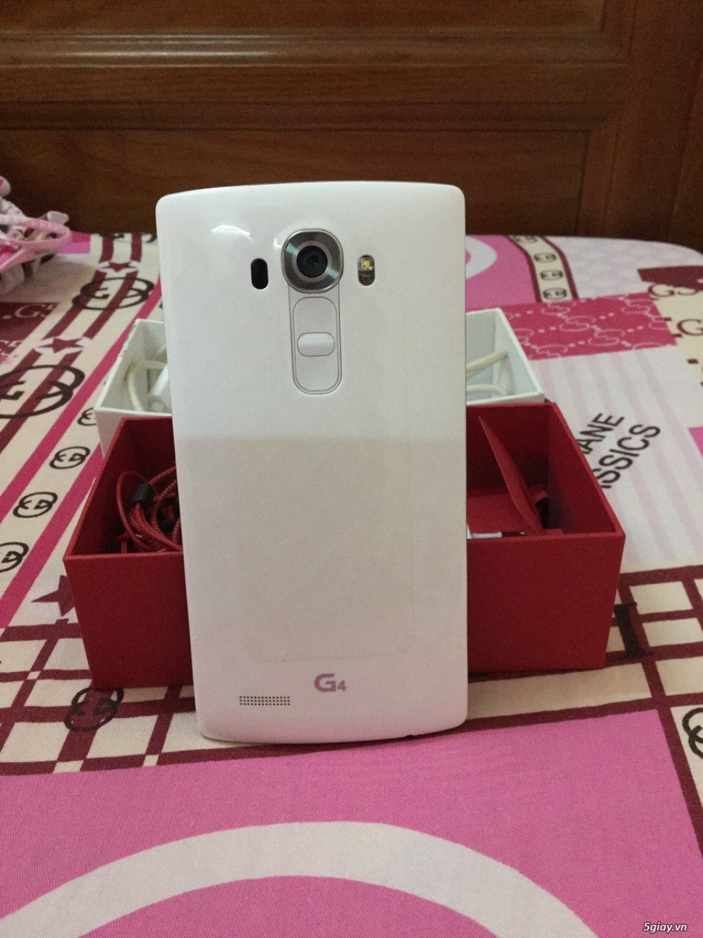 LGG4 trắng 32GB chính hãng VN - Like new 80% fullbox