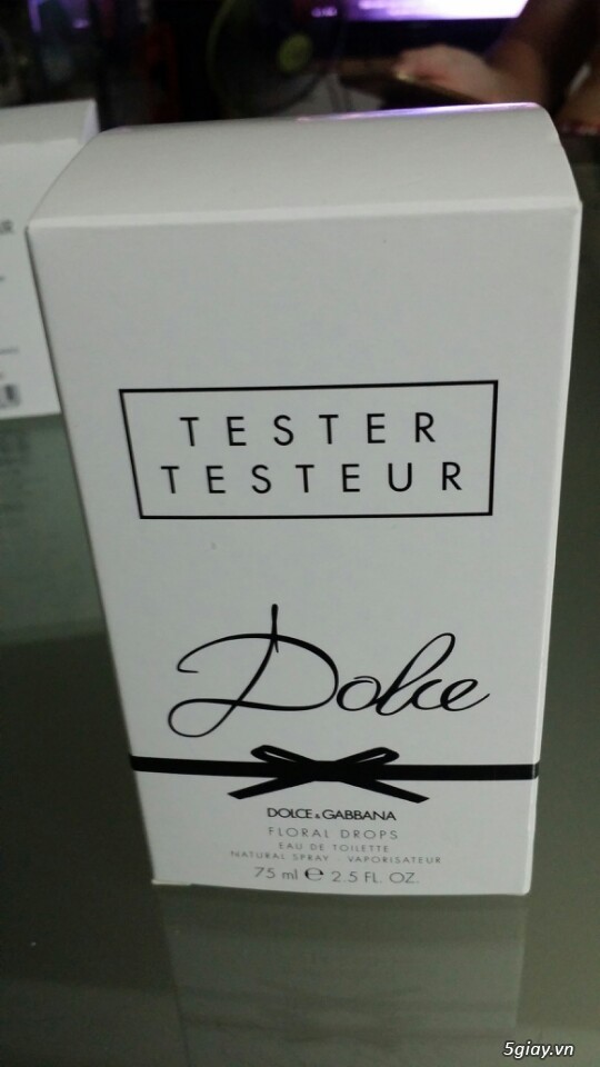 Nước hoa loại Tester nữ Dolce&Gabbana,guuuu,Calvin Klein...từ Pháp cần bán - 3