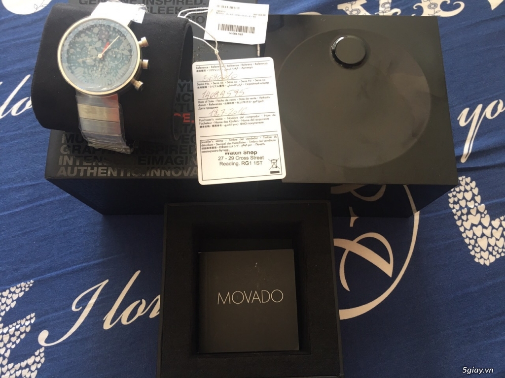 HCM - Cần bán đồng hồ Movado chính hãng mới 100% - 1