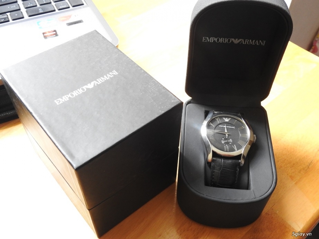 Đồng hồ Emporio Armani AR0643 chính hãng authentic còn BH đến 2018 giá shock - 1