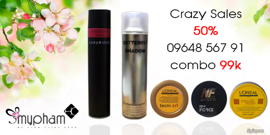 COMBO GÔM SÁP TÓC CHỈ TỪ 98K - RẺ NHẤT HÀ NỘI