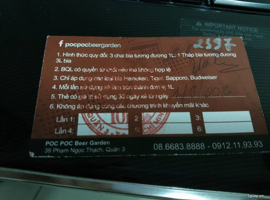 Voucher 10lit Beer POCPOC Garden - 1