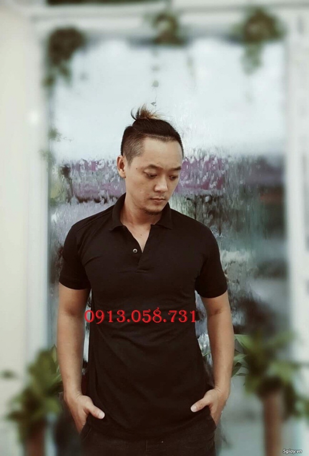 Uniqlo mới nhất 2017 chuyên sỉ sl lớn áo thun nam polo - trụ - tròn - 6