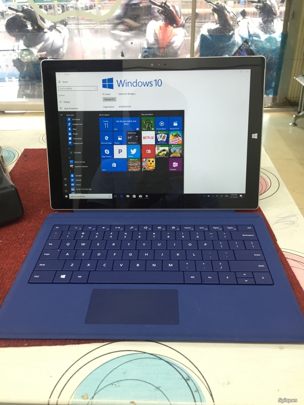 Microsoft Surface Pro 3 máy đẹp leng keng, giá cực tốt......