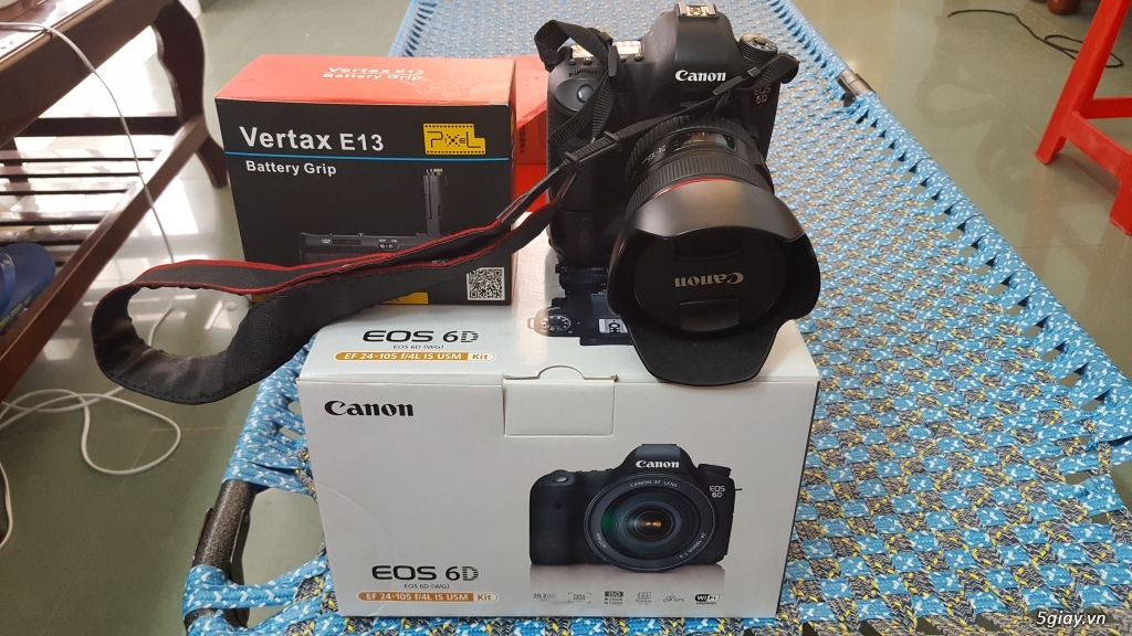 Canon 6d + 24 -105 f4 + grip pixel - 1