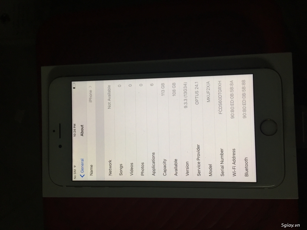 Bán iphone 6S Plus 128GB Gold