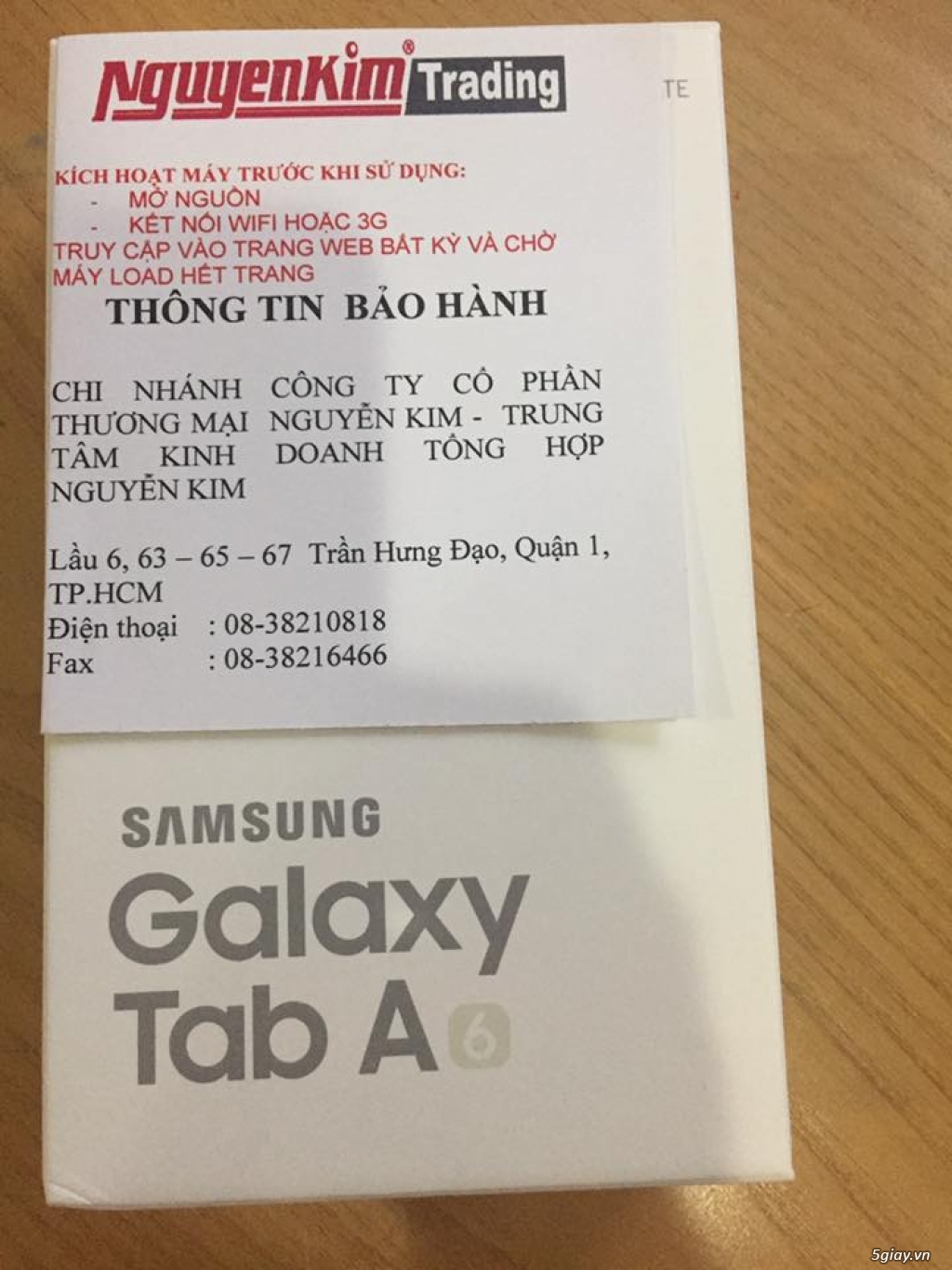 Dư xài nên nhượng lại Samsung Galaxy Tab A6 7 inch (new, inseal, fullbox)