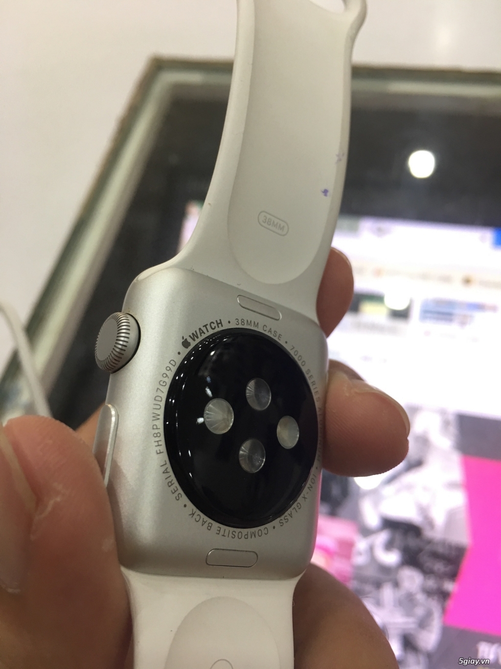 Apple Watch Sport 38mm White bảo hành chính hãng FPT đến tháng 8/2017 - 3