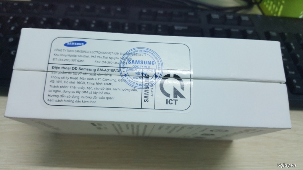 Samsung A3 2016 hàng chính hãng chưa kick hoạt - 1