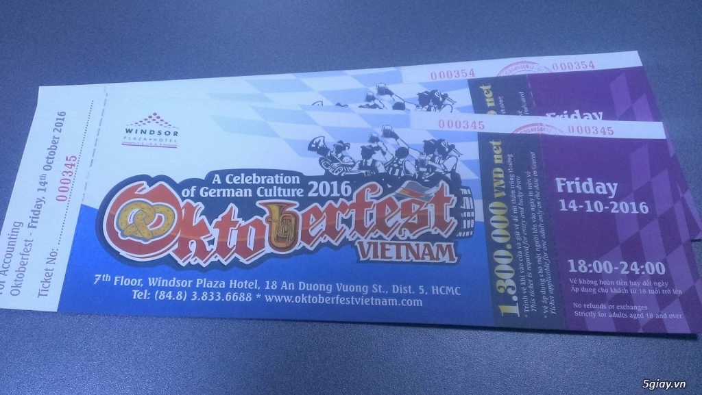 Bán vé Lễ hội Bia Đức Oktoberfest 2016 tại Windsor Plaza. Giá siêu rẻ! - 25