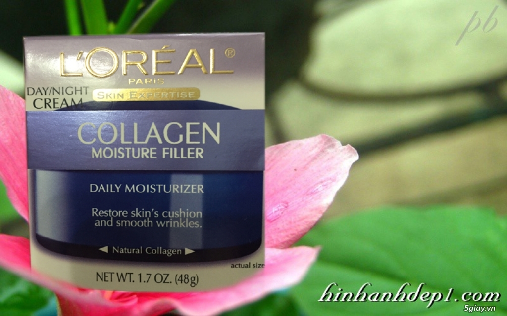 Kem dưỡng da chống lão hóa L'Oreal Collagen Moisture Filler Day/Night Cream ( Made in USA) - 4