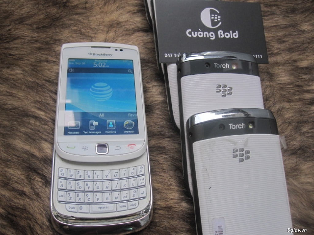 Ơn giời! Blackberry Torch 9800 white new 99%... đã về !!! - 6