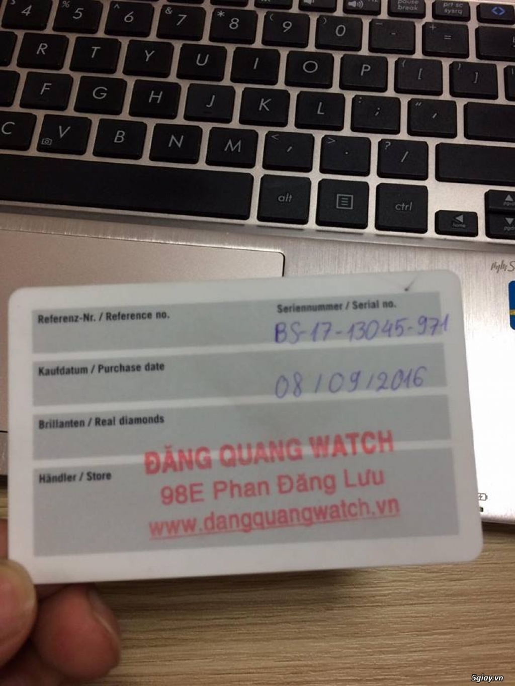 Cần tìm chủ nhân mới cho em đồng hồ nữ siêu cool Bruno Sohnle !!! - 2