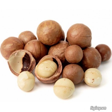 Hạt mắc ca Úc nứt vỏ tự nhiên ngon, ngậy, giá rẻ