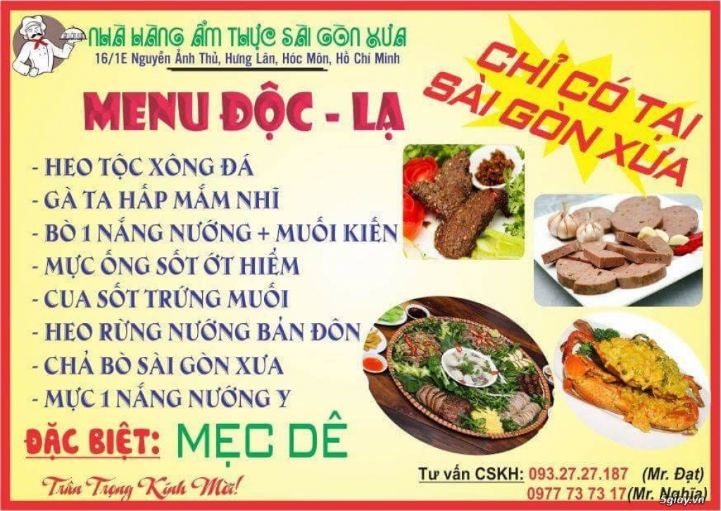 Nhà hàng Sài Gòn Xưa Hóc Môn cần tuyển giám sát, tổ trưởng, phục vụ nam nữ - 2