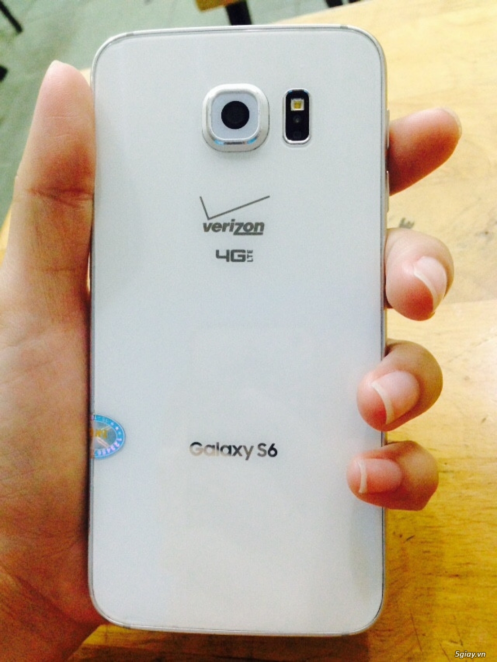 HCM- Cần ra đi Samsung Galaxy S6 White nữ dùng - 4