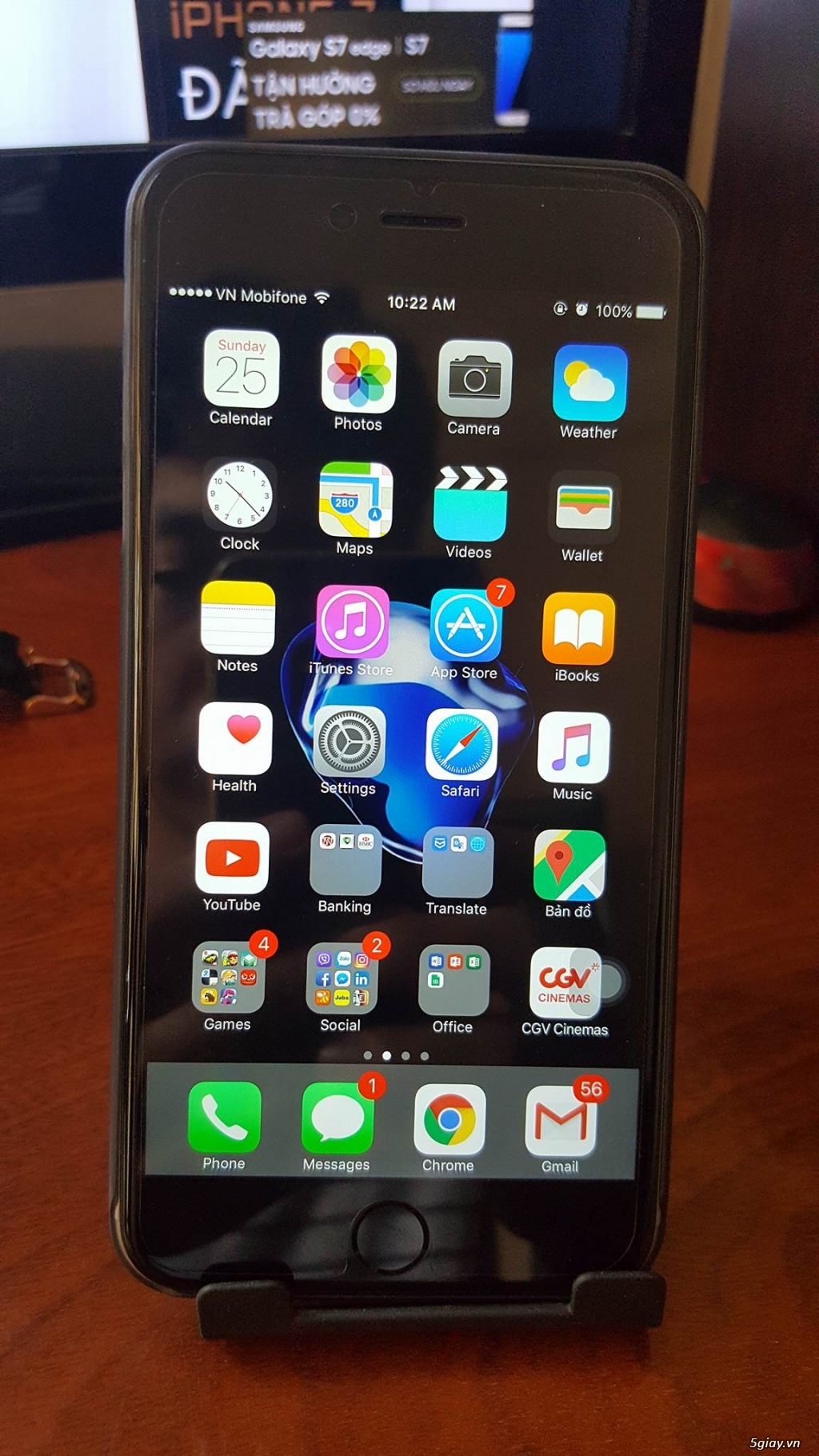 Bán iPhone 6S Plus 64G Grey - Fullbox - 3