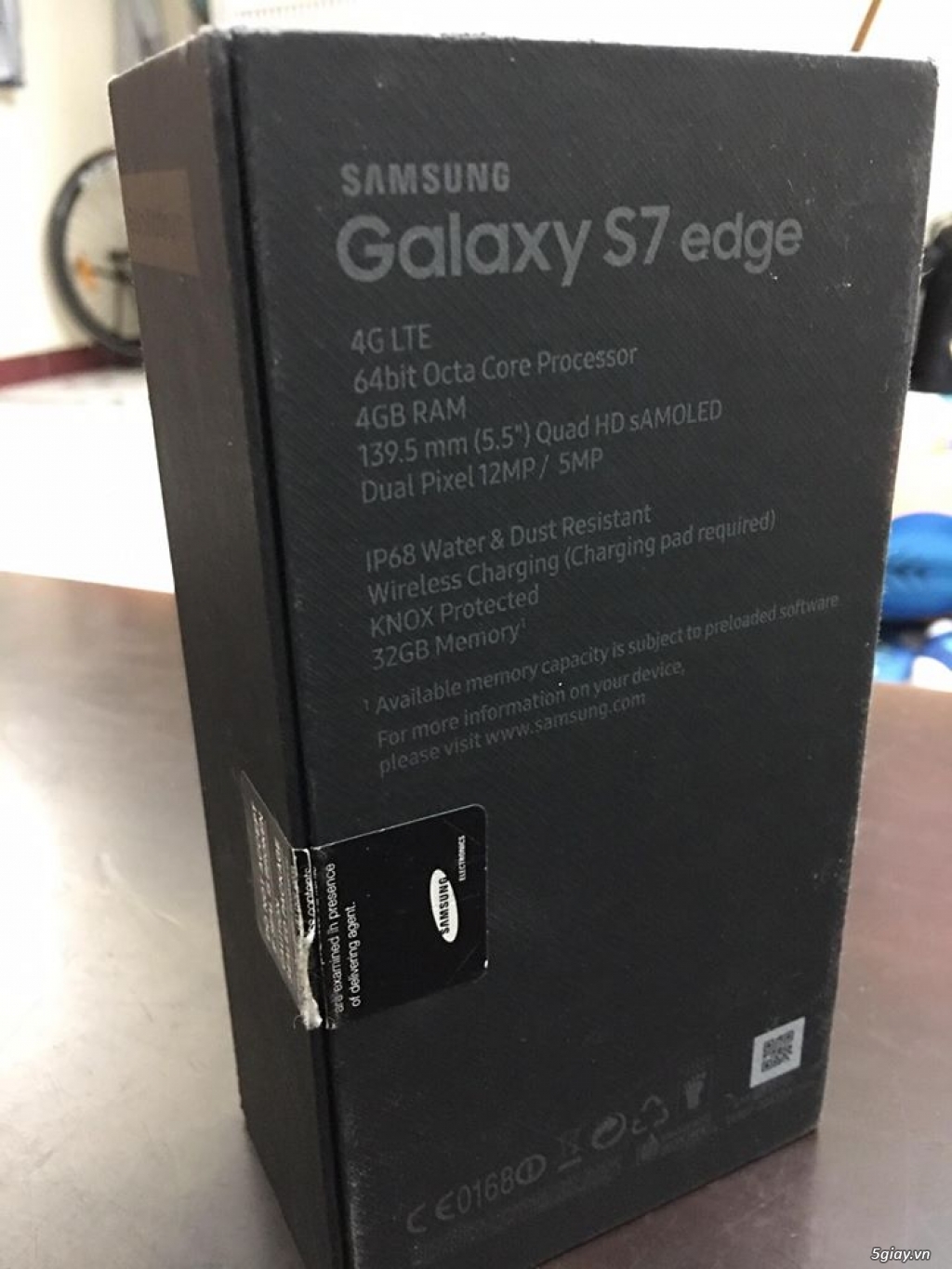 Bán Samsung Galaxy S7 Edge Gold 32gb, mới 100%
