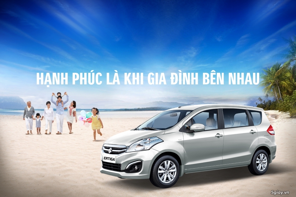 Bán Suzuki Ertiga 2016, suzuki 7 chổ ngồi, chỉ cần 120tr giao xe ngay