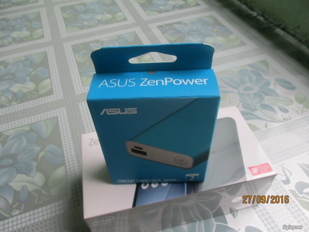 Trúng thưởng không dùng bán Zenfone 2 + sạc dự phòng Asus zenpower 9600mAh. Mới 100%. BH 12 tháng - 3