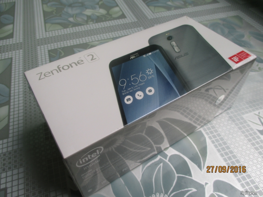Trúng thưởng không dùng bán Zenfone 2 + sạc dự phòng Asus zenpower 9600mAh. Mới 100%. BH 12 tháng - 1