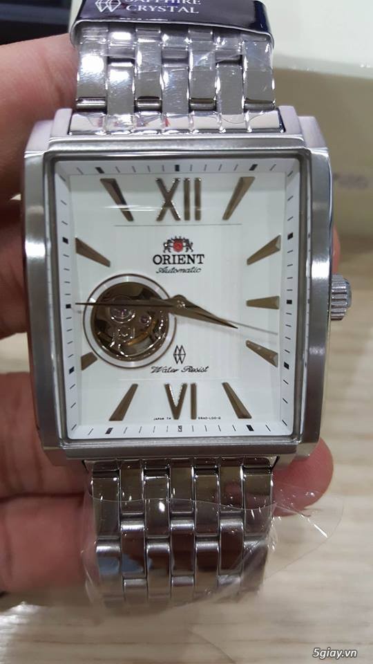 Đồng hồ Orient made in Japan, xách tay Nhật Bản, mới 100% nguyên seal nguyên tag, full hộp sách. - 12