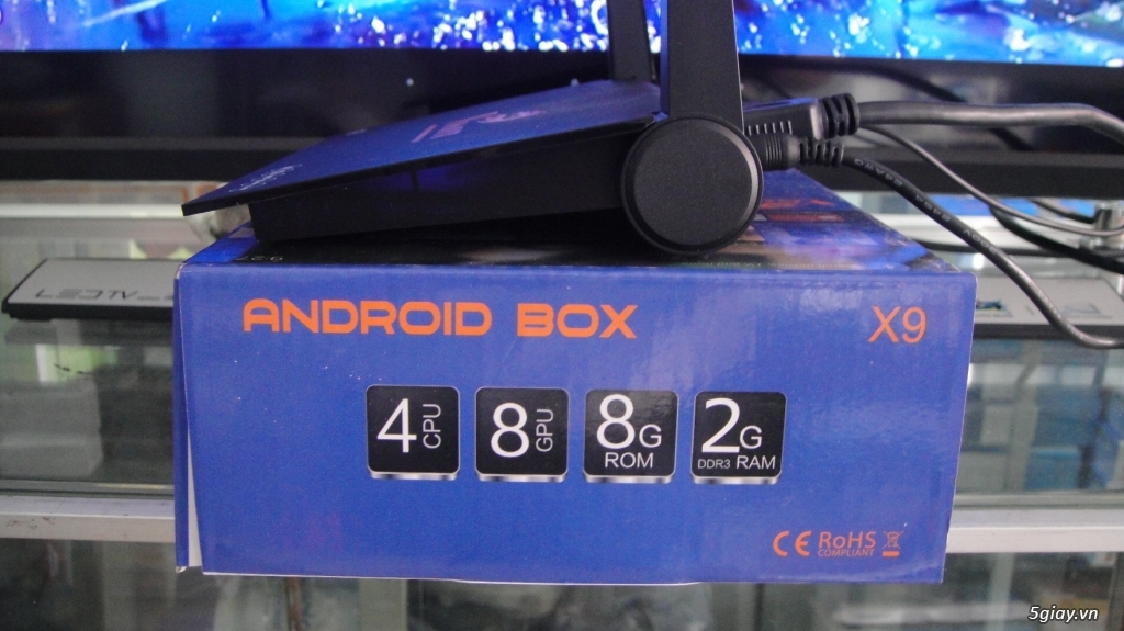 Android VINABOX x9 thế hệ 2,RAM2G/ROM8G/LÕI TỨ, BÁN TRẢ GÓP - 1