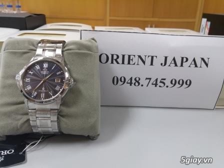 Đồng hồ Orient made in Japan, xách tay Nhật Bản, mới 100% nguyên seal nguyên tag, full hộp sách. - 2
