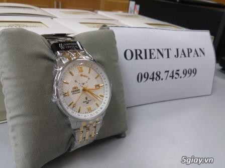 Đồng hồ Orient made in Japan, xách tay Nhật Bản, mới 100% nguyên seal nguyên tag, full hộp sách. - 6