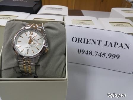 Đồng hồ Orient made in Japan, xách tay Nhật Bản, mới 100% nguyên seal nguyên tag, full hộp sách.