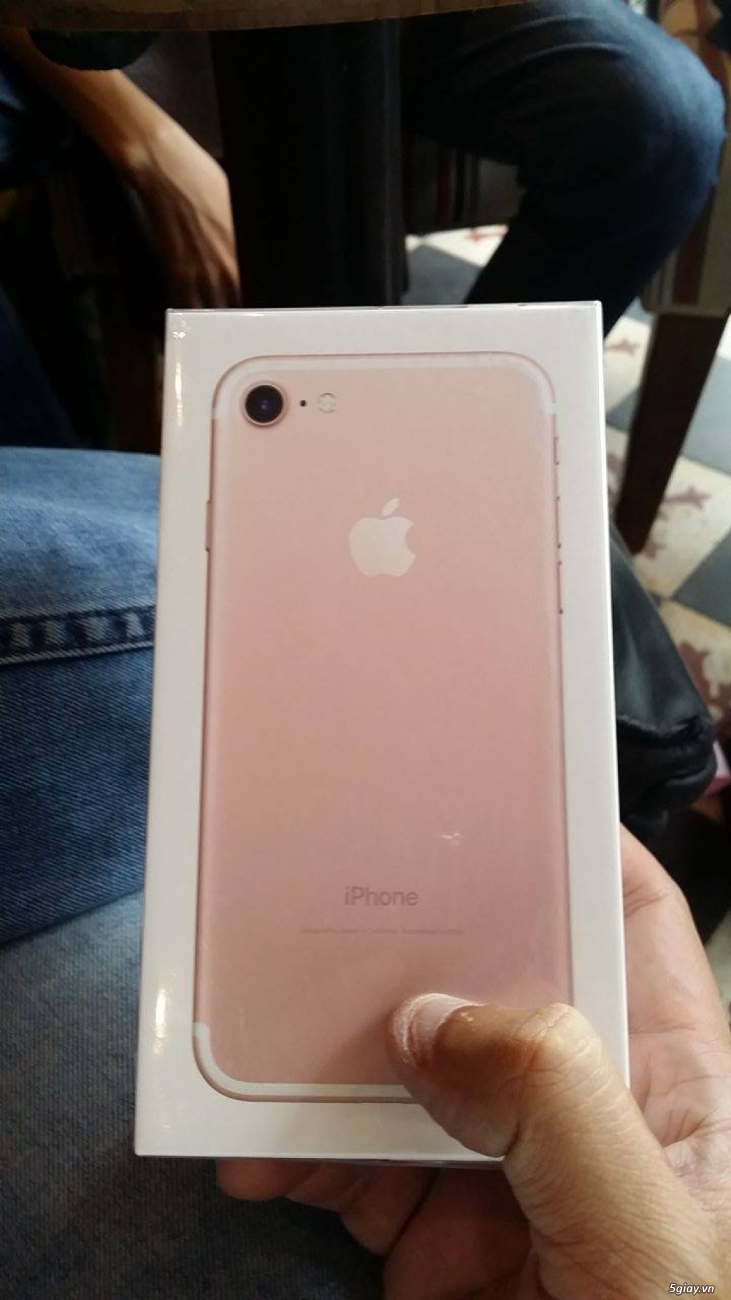 Nhượng lại Iphone 7 xách tay từ Mỹ về 32gb hồng xinh tươi