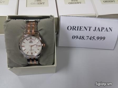 Đồng hồ Orient made in Japan, xách tay Nhật Bản, mới 100% nguyên seal nguyên tag, full hộp sách. - 1