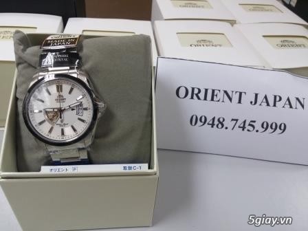 Đồng hồ Orient made in Japan, xách tay Nhật Bản, mới 100% nguyên seal nguyên tag, full hộp sách. - 3