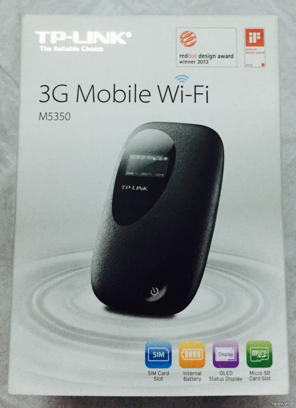 Wifi Di Động 3G TP-Link M5350 giá mềm - 2