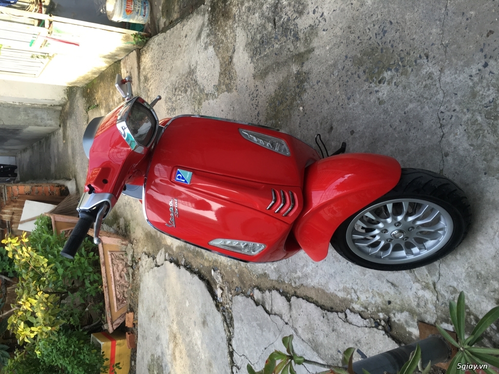 Vespa Sprint 125cc 2015 màu đỏ như mới - 1