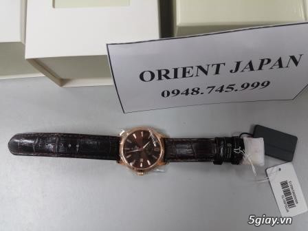 Đồng hồ Orient made in Japan, xách tay Nhật Bản, mới 100% nguyên seal nguyên tag, full hộp sách. - 5